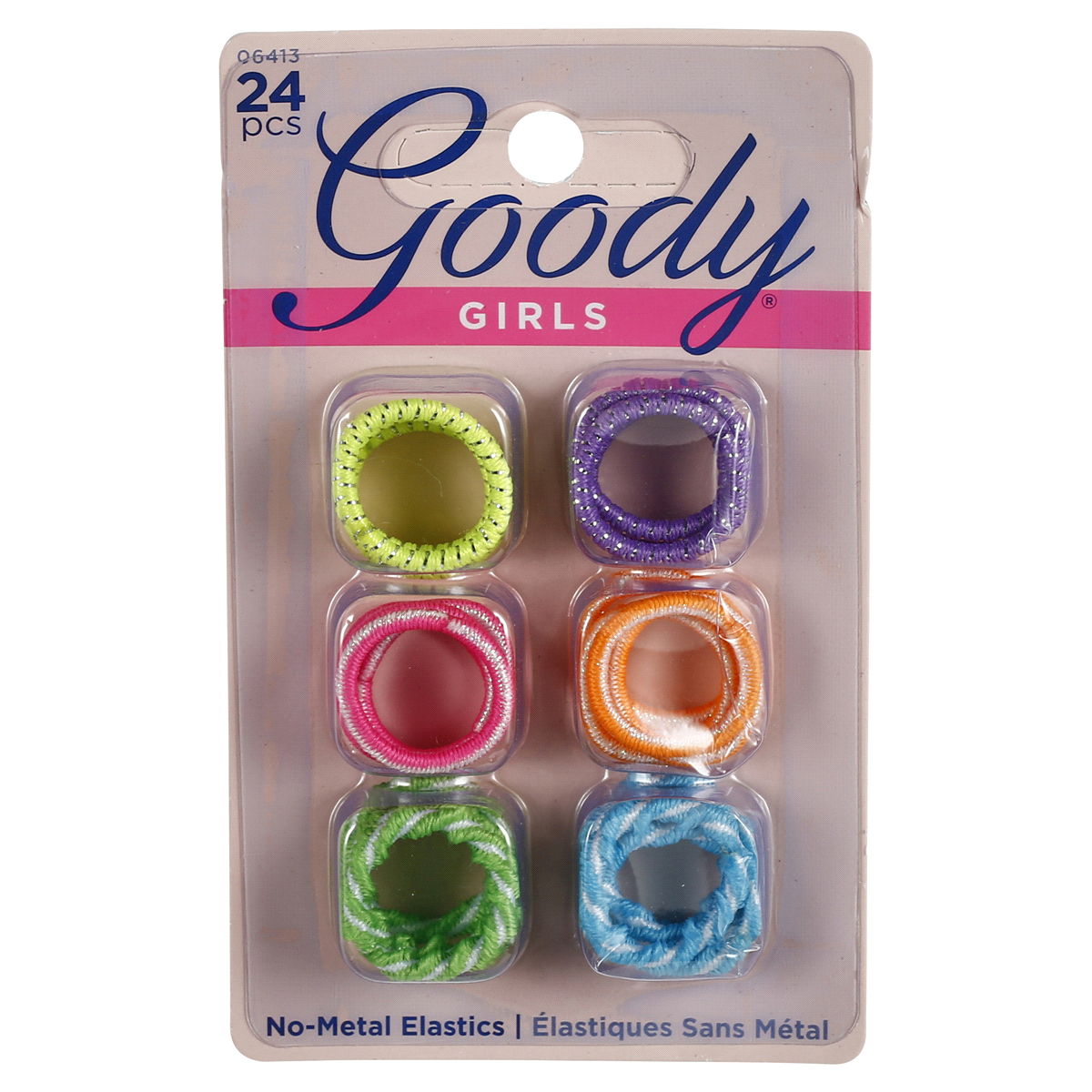 slide 1 of 1, Goody Girls Ouchless Elastics, 24 ct