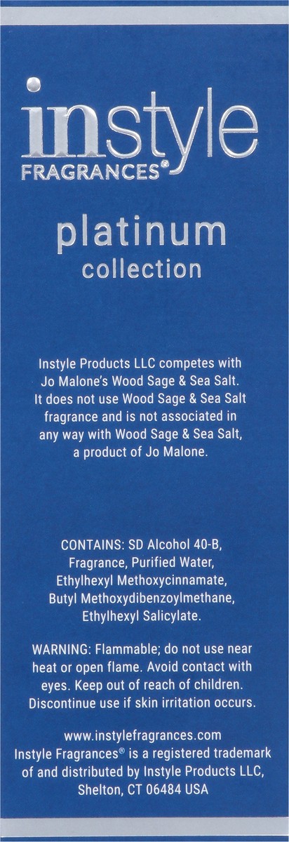 slide 14 of 14, Instyle Fragrances Platinum Collection Coastal Sage Perfume 3.4 fl oz, 3.4 fl oz