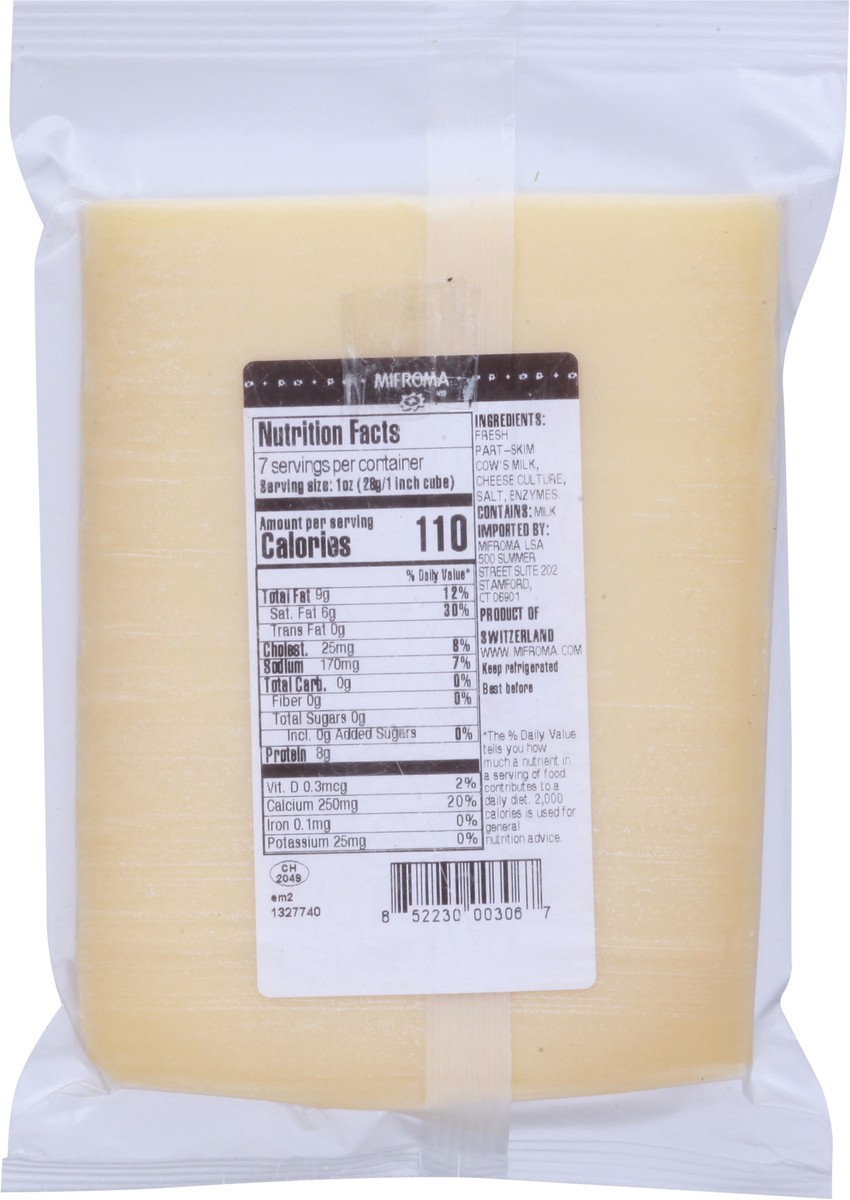 slide 3 of 9, Mifroma Gruyere Cheese, 7 oz