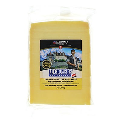 slide 1 of 1, Mifroma Le Gruyere AOP Cheese, 7 oz
