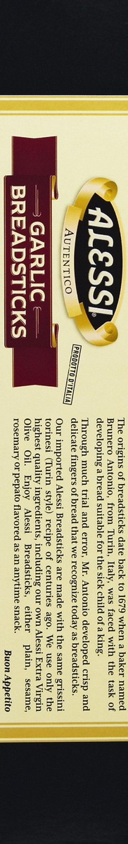 slide 2 of 5, Alessi Garlic Breadsticks, 4.4 oz