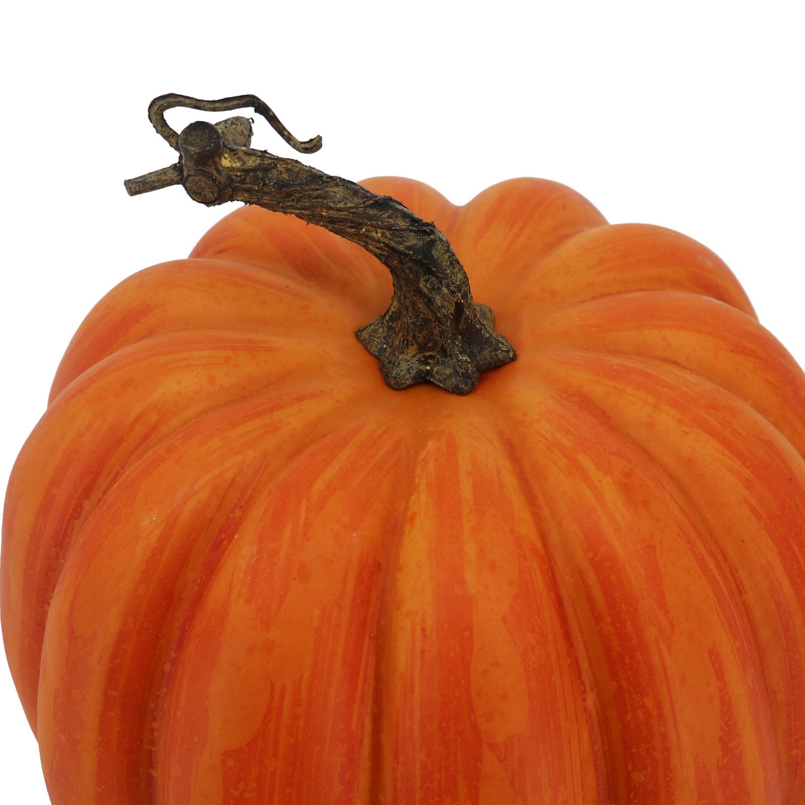 slide 3 of 3, 8.5" Orange Decorative Pumpkin By Ashland, 8.5 in