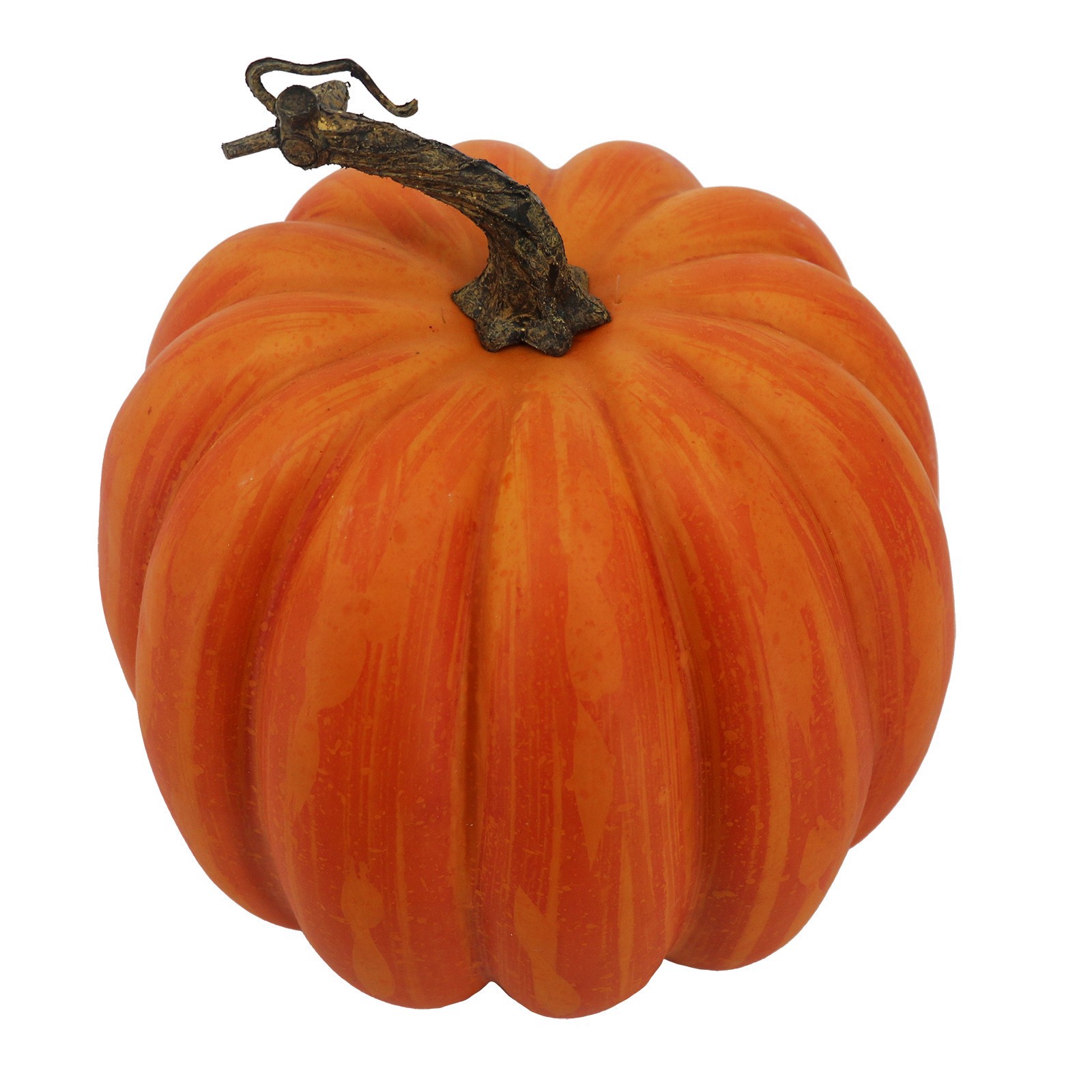 slide 2 of 3, 8.5" Orange Decorative Pumpkin By Ashland, 8.5 in