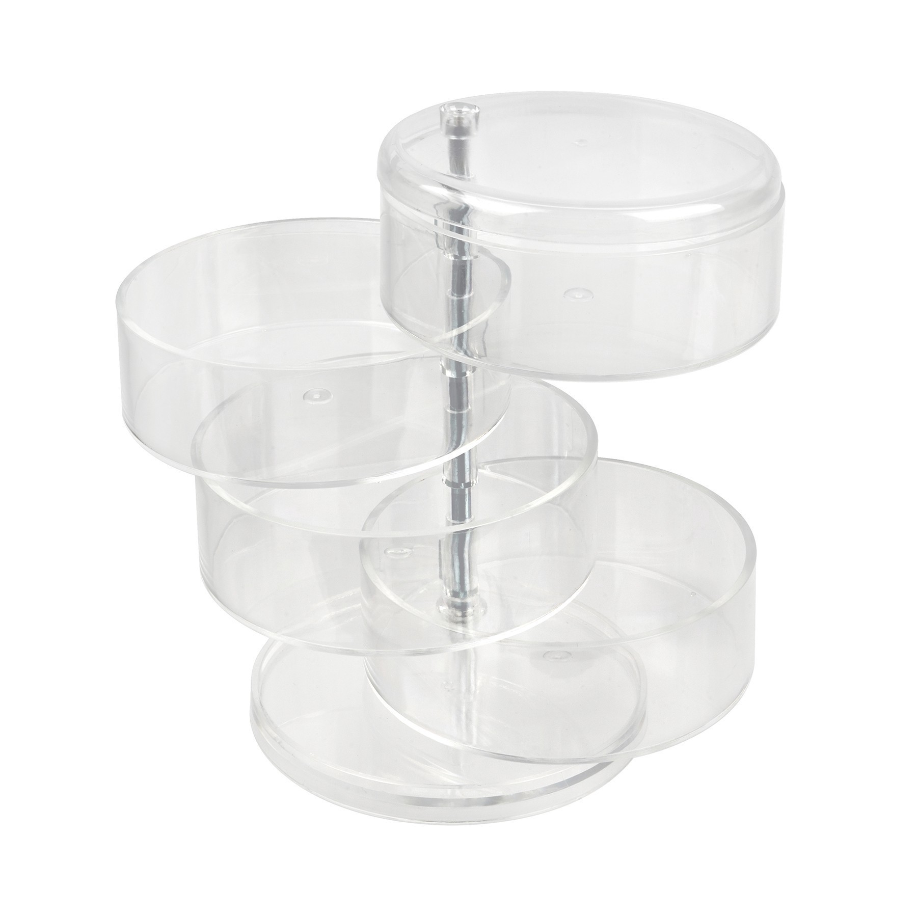 slide 2 of 2, Round Container Jewelry Display By Bead Landing, 6.8 in x 4.5 in