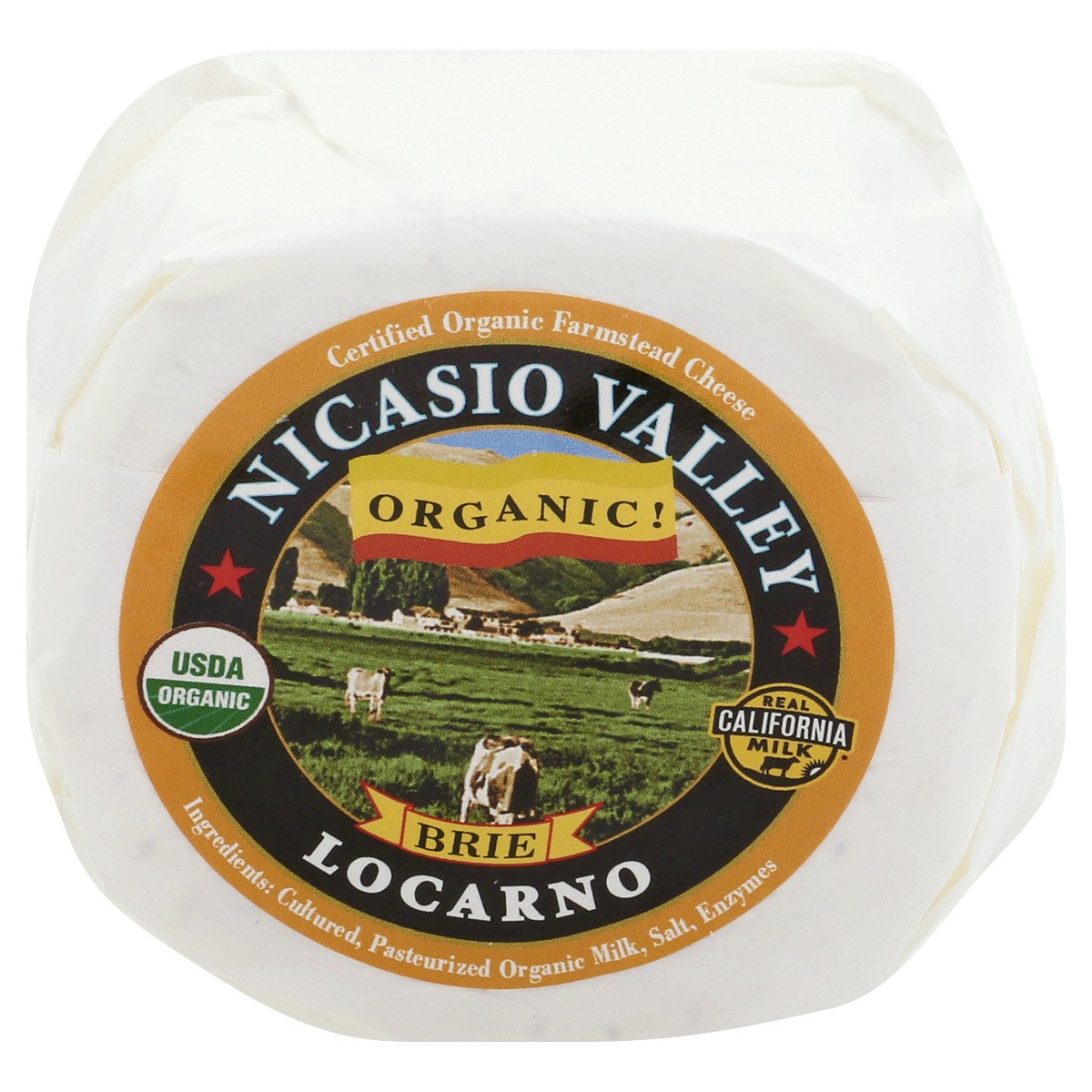 slide 12 of 12, Nicasio Valley Organic Locarno Cheese 6 oz, 6 oz
