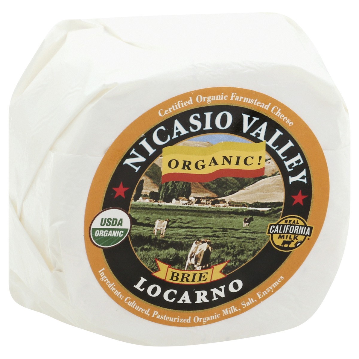 slide 6 of 12, Nicasio Valley Organic Locarno Cheese 6 oz, 6 oz