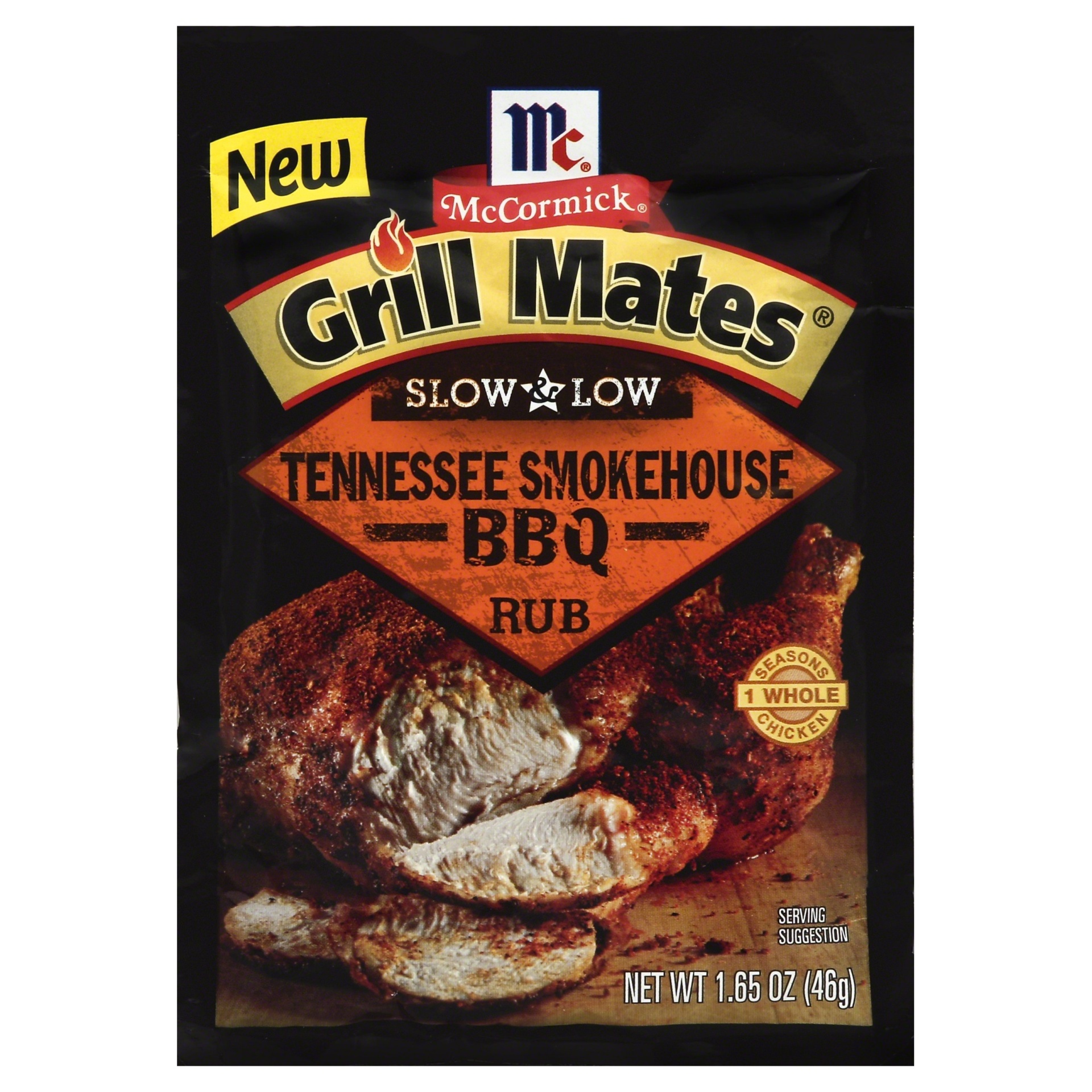 slide 1 of 6, McCormick Grill Mates Slow & Low Tennessee Smokehouse BBQ, 1.65 oz