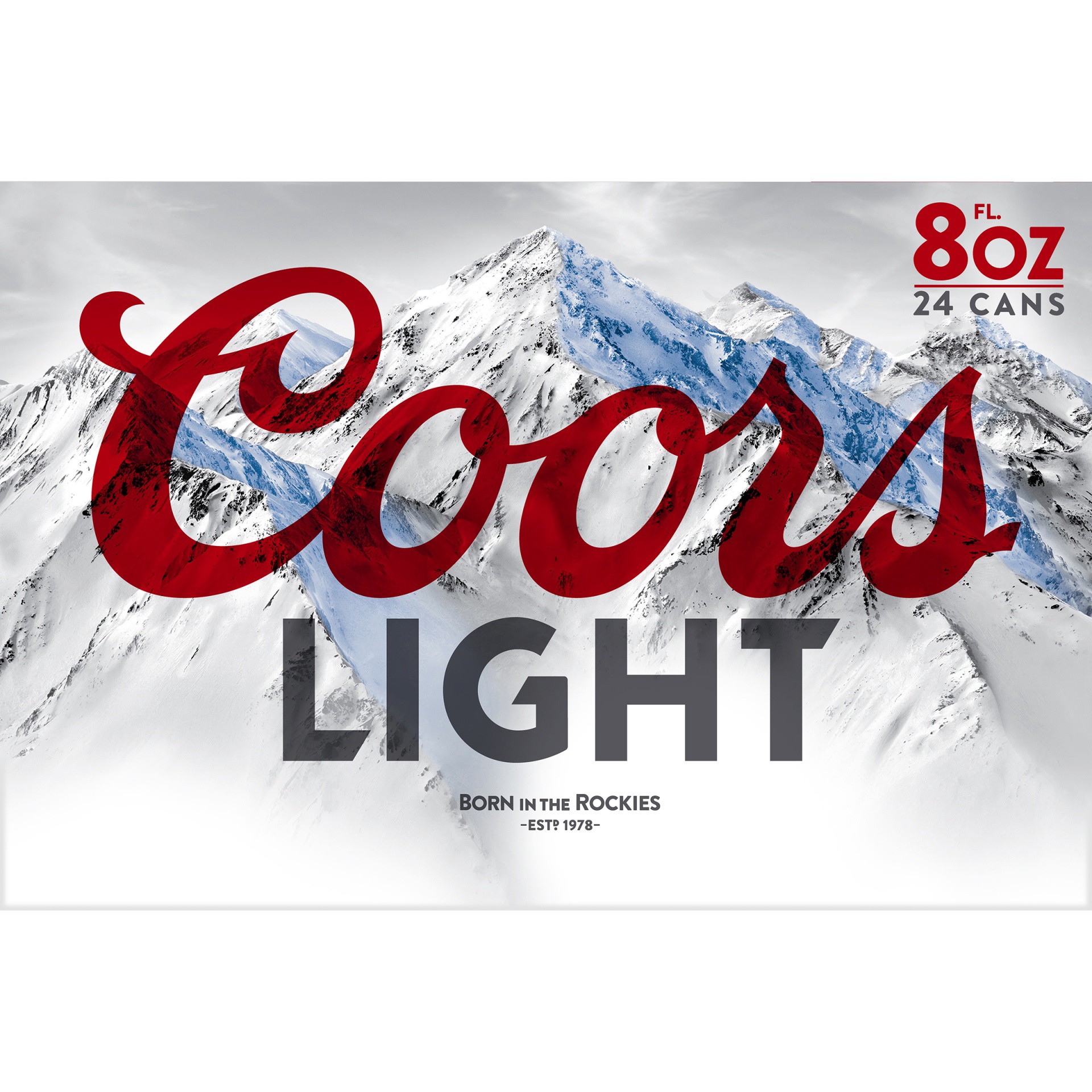 slide 4 of 6, Coors Light Beer, 24 ct; 8 fl oz