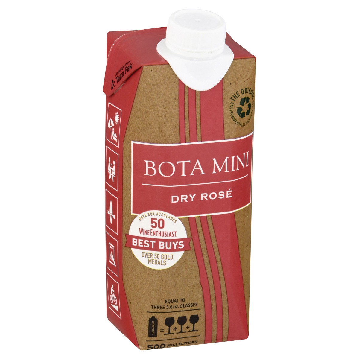 slide 2 of 9, Bota Box Dry Rose Tetra, 500 ml