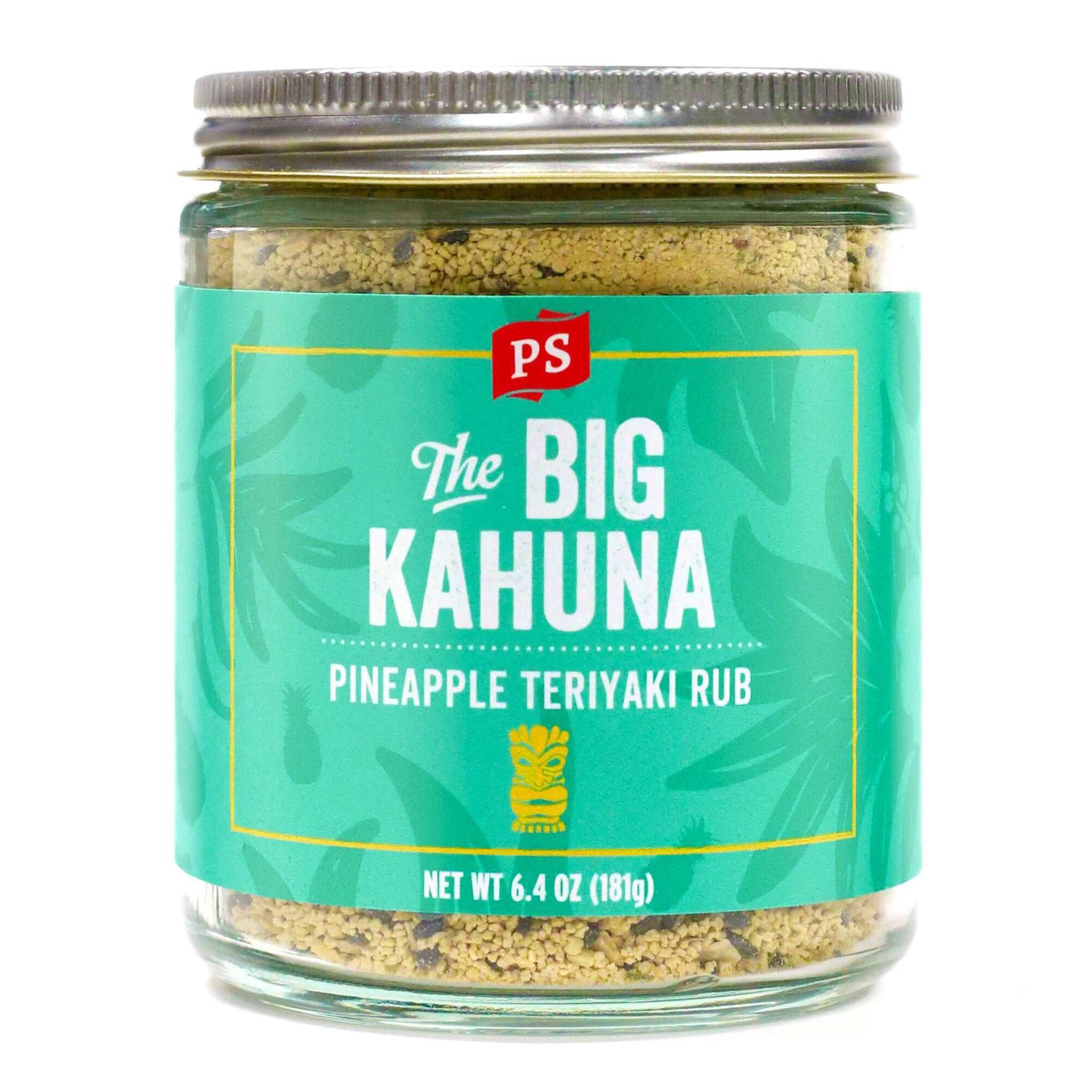 slide 1 of 1, PS The Big Kahuna Pineapple Teriyaki Rub, 6.4 oz