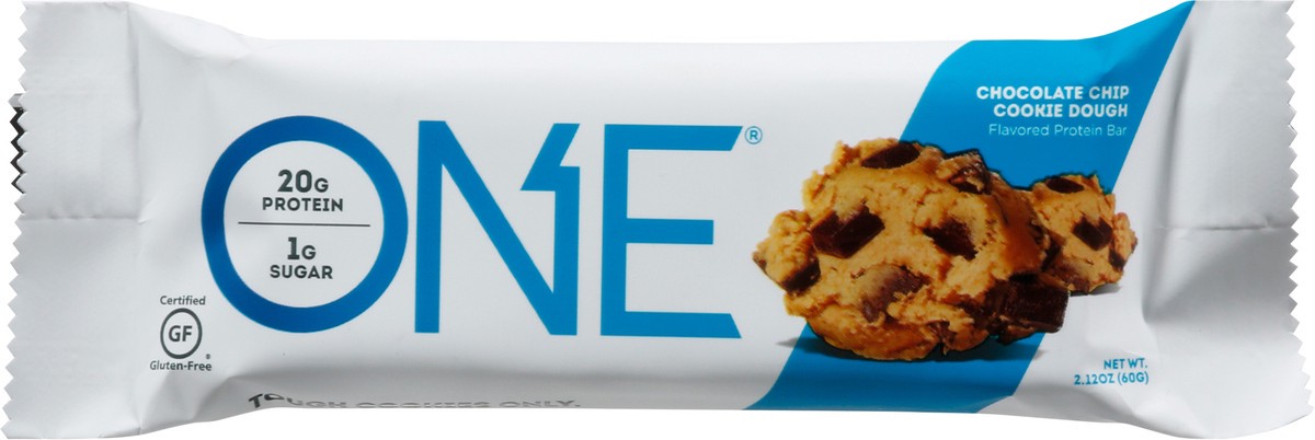 slide 4 of 14, ONE Chocolate Chip Cookie Dough Flavored Protein Bar, 2.12 oz, 2.12 oz