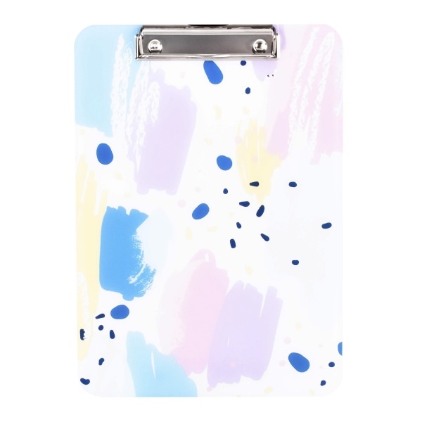 slide 1 of 1, Office Depot Brand Fashion Clipboard, 9'' X 12-1/2'', Splatter, 1 ct