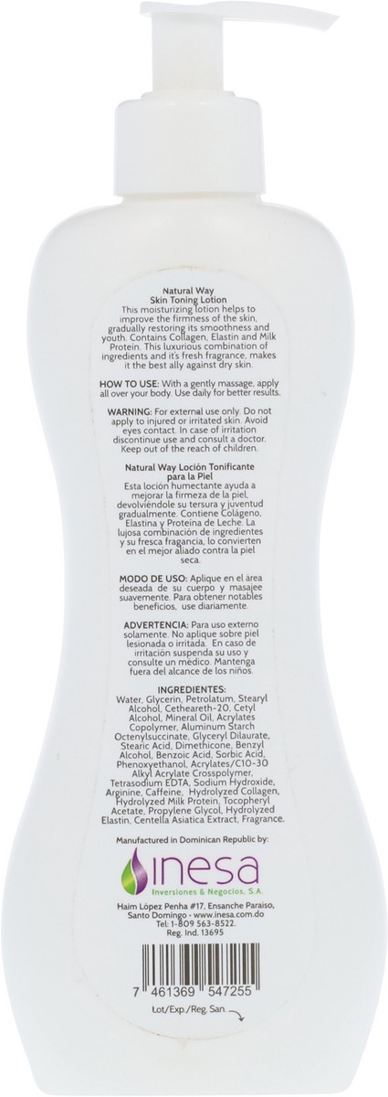 slide 3 of 15, Natural Way Skin Toning Lotion 12.6 fl oz, 12.6 oz