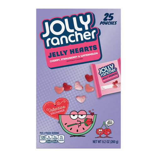 slide 1 of 1, Jolly Rancher Valentine's Jelly Hearts Box, 11.5 oz