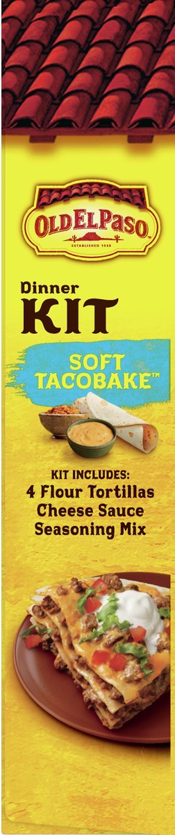 slide 7 of 9, Old El Paso Soft TacoBake Dinner Kit, 8.4 oz., 8.4 oz