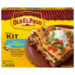 Old El Paso Soft TacoBake Dinner Kit, 8.4 oz.