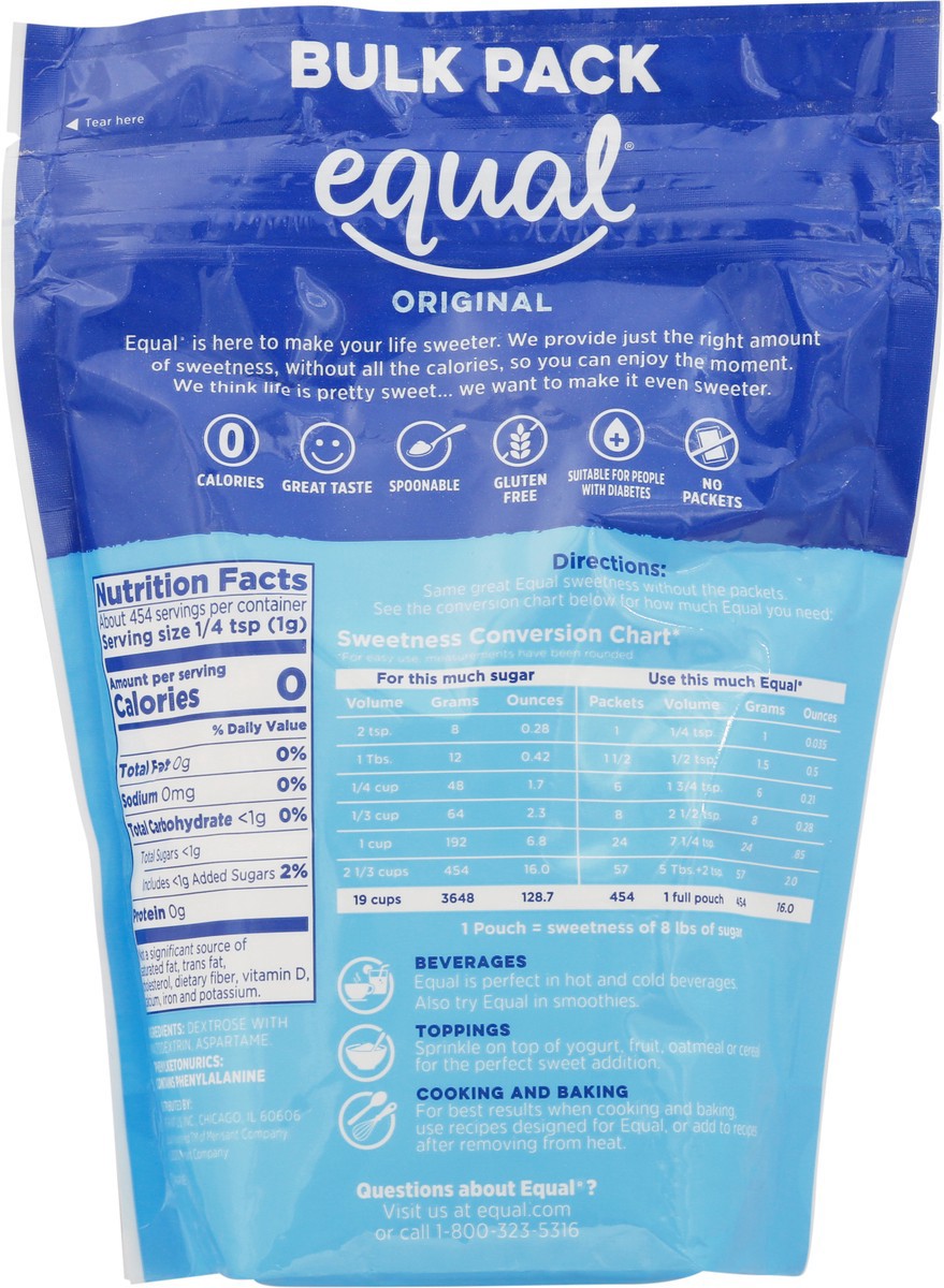 slide 8 of 9, Equal Bulk Pack Original Zero Calorie Sweetener, 1 ct