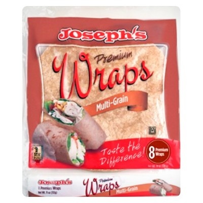 slide 1 of 1, Joseph's Multigrain Wraps, 16 oz