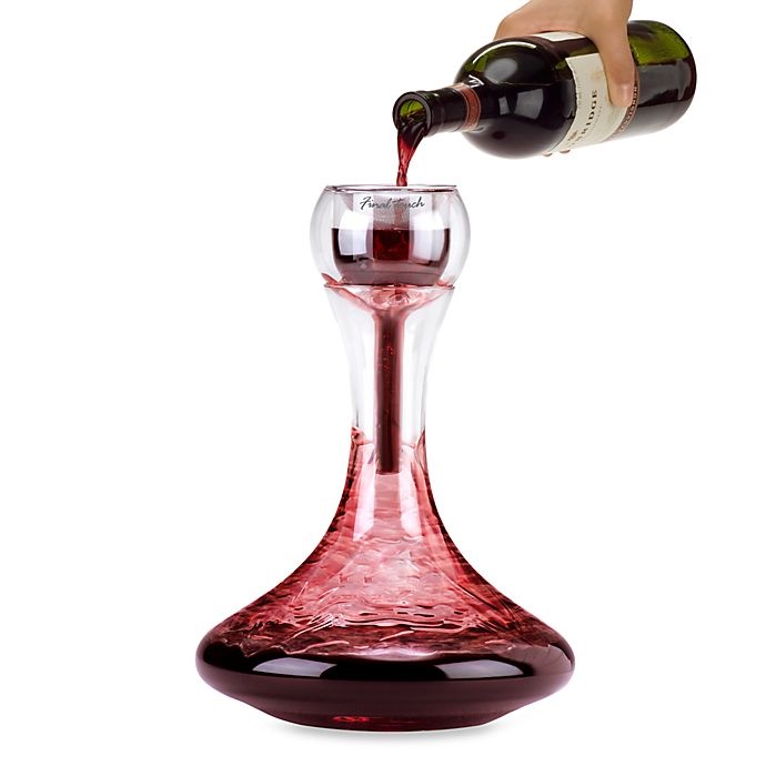 slide 1 of 1, Final Touch Wine Scent and Flavor Enhancer Decanter, 1 ct