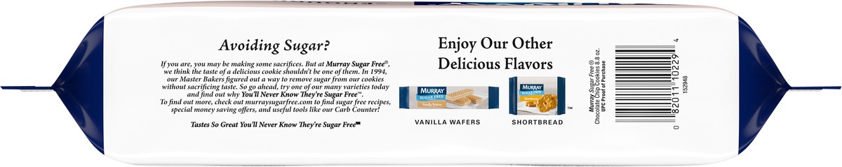 slide 7 of 7, Murray Sugar Free Chocolate Chip Cookies 8.8 oz, 8.8 oz
