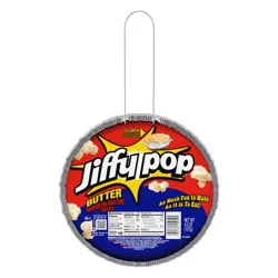 JIFFY POP Butter Flavored Popcorn, Stovetop Popping Pan, 4.5 oz.