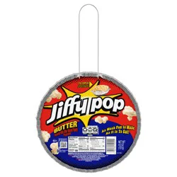 JIFFY POP Butter Flavored Popcorn, Stovetop Popping Pan, 4.5 oz.