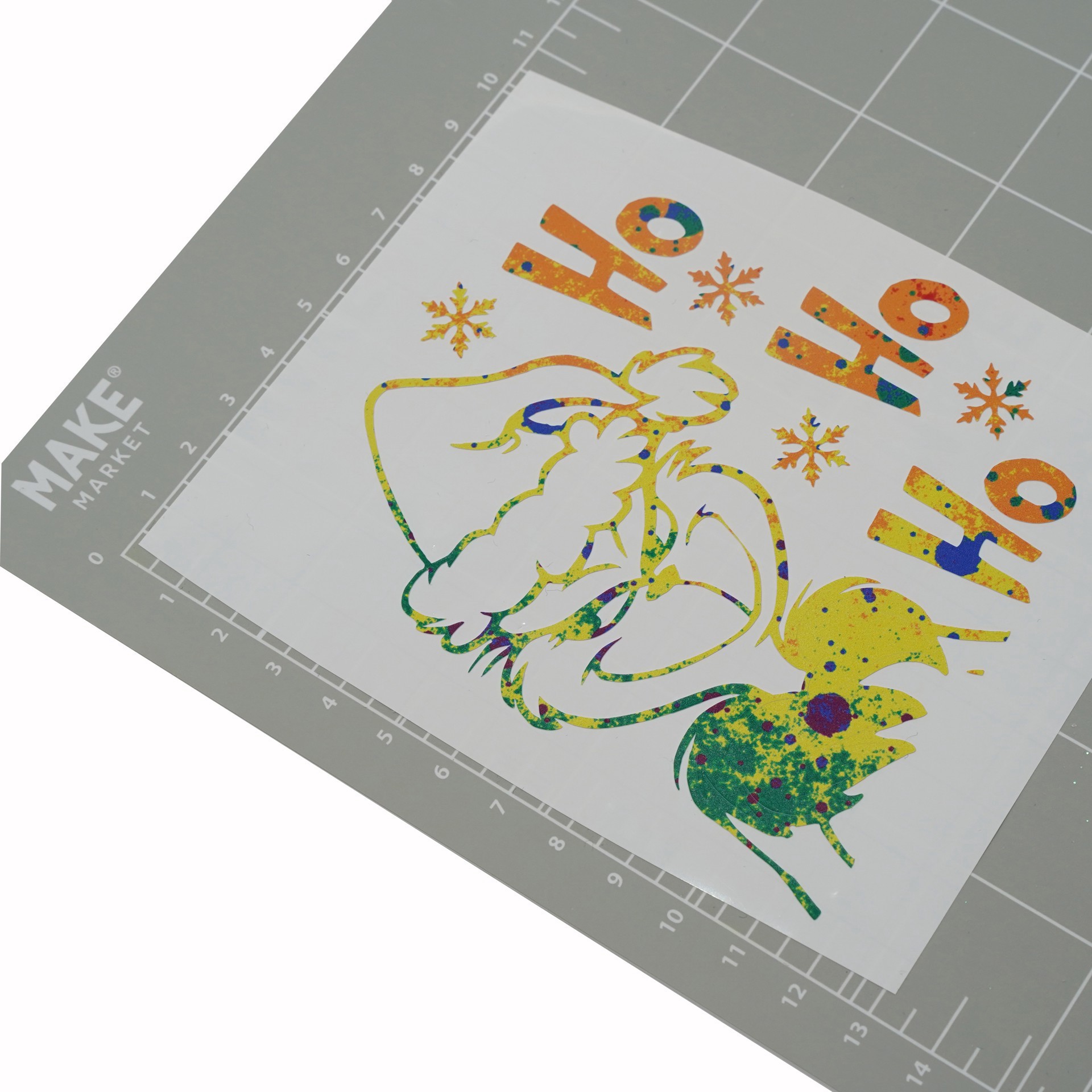 slide 5 of 5, Rainbow Pattern Permanent Vinyl By Make Market, 12 in x 48 in