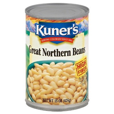 slide 1 of 10, Kuner's Great Northern Beans 15.5 oz, 15.5 oz