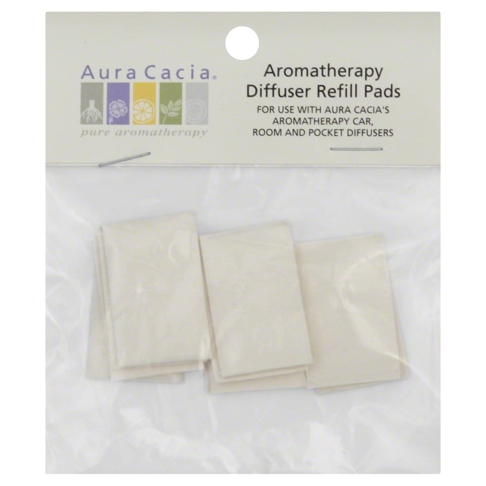 slide 1 of 1, Aura Cacia Aromatherapy Diffuser Refill Pads, 10 ct