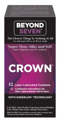 Crown Super Thin and Sensitive Condoms