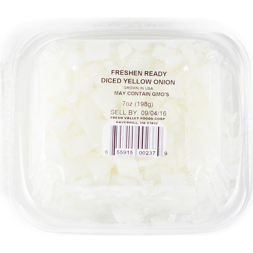 slide 2 of 5, Fresh Valley Freshen Ready Diced Yellow Onion, 7 oz