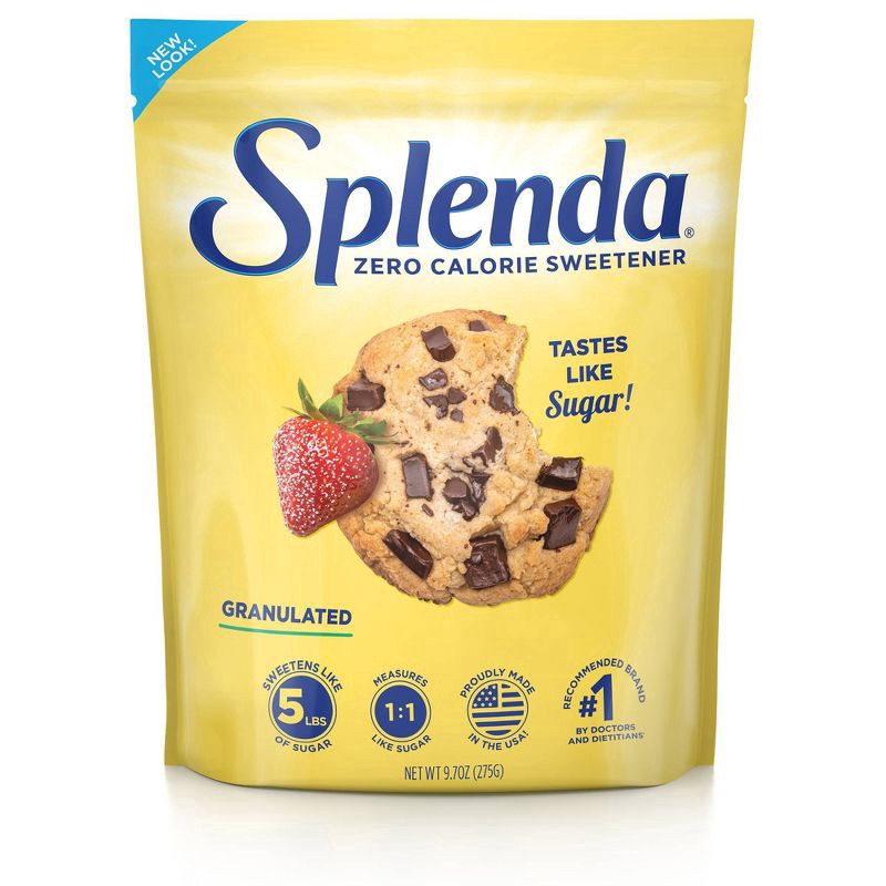slide 3 of 11, Splenda Zero Calorie Granulated Sweetener, 9.7oz Resealable Pouch, 9.7 oz