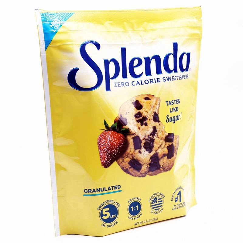 slide 6 of 11, Splenda Zero Calorie Granulated Sweetener, 9.7oz Resealable Pouch, 9.7 oz