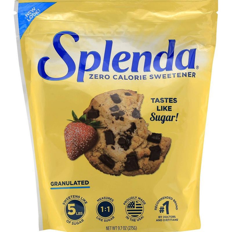 slide 1 of 11, Splenda Zero Calorie Granulated Sweetener, 9.7oz Resealable Pouch, 9.7 oz