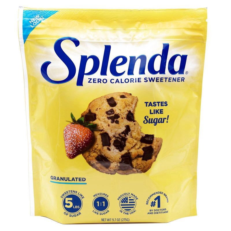 slide 11 of 11, Splenda Zero Calorie Granulated Sweetener, 9.7oz Resealable Pouch, 9.7 oz