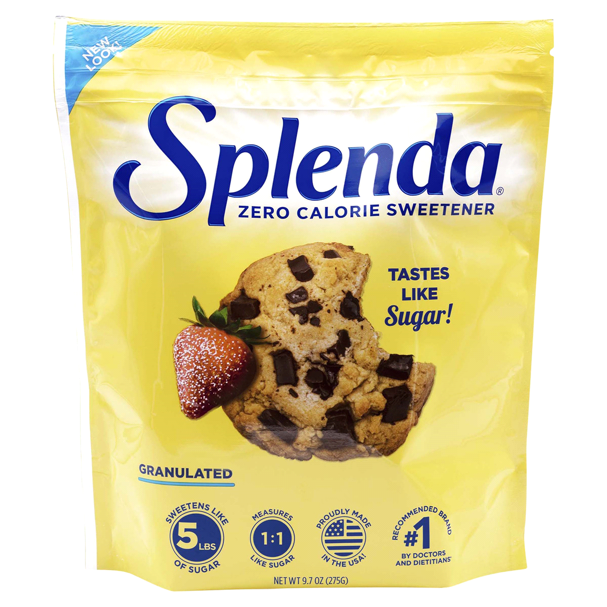 slide 1 of 11, Splenda Zero Calorie Granulated Sweetener, 9.7oz Resealable Pouch, 9.7 oz