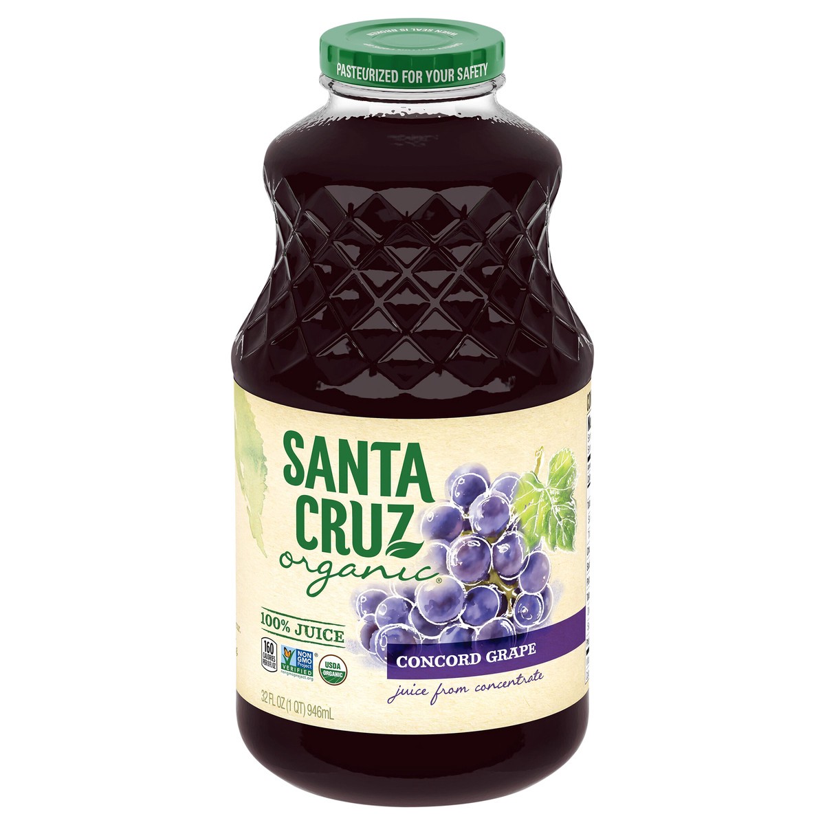 slide 1 of 4, Santa Cruz Organic Concord Grape Juice- 32 fl oz, 32 fl oz