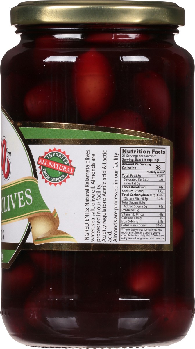 slide 7 of 9, Flora Kalamata Olives with Pits 19.6 oz, 19.6 oz