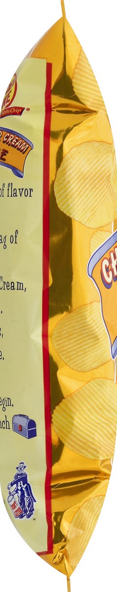 slide 3 of 5, Golden Flake Potato Chips Dip Style Cheddar Sour Cream Flavored, 5 oz