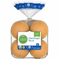 slide 1 of 1, Simple Truth Organic Hamburger Buns, 8 ct