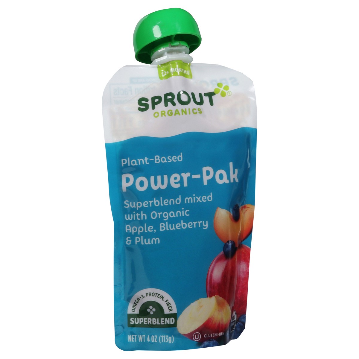 slide 2 of 9, Sprout Organics 12+ Months Plant-Based Power-Pak Cheer Pack 4 oz, 4 oz