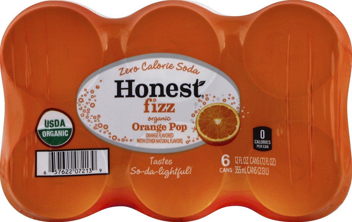 slide 3 of 5, Honest Soda - 6 ct, 6 ct; 12 fl oz