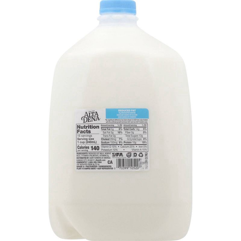 slide 2 of 4, Dairy Pure 2% Reduced Fat Milk, 128 oz