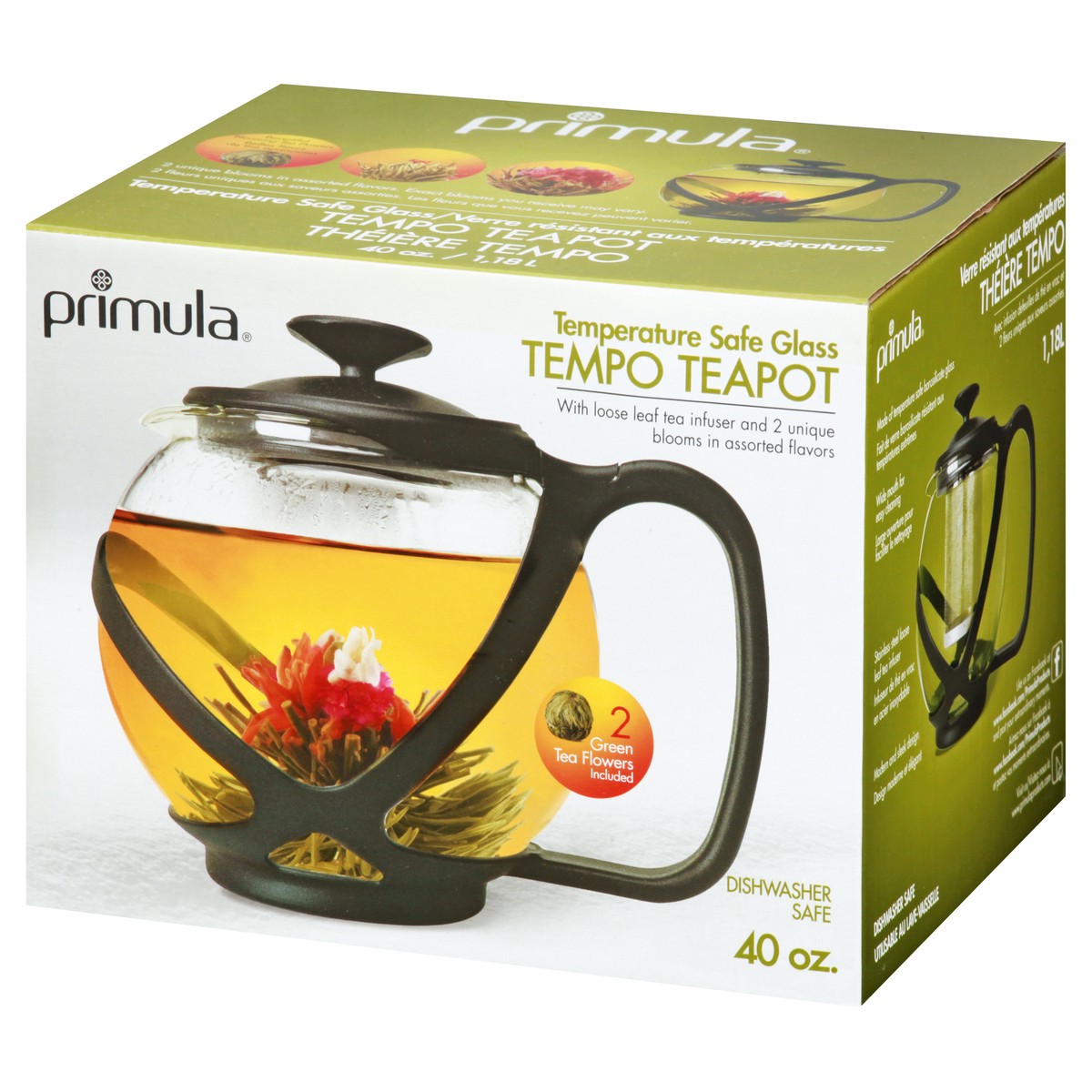 slide 6 of 9, Primula 40 Ounce Tempo Glass Teapot 1 ea, 1 ct