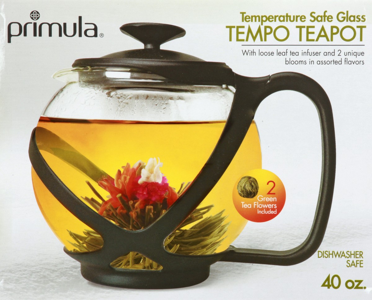slide 9 of 9, Primula 40 Ounce Tempo Glass Teapot 1 ea, 1 ct
