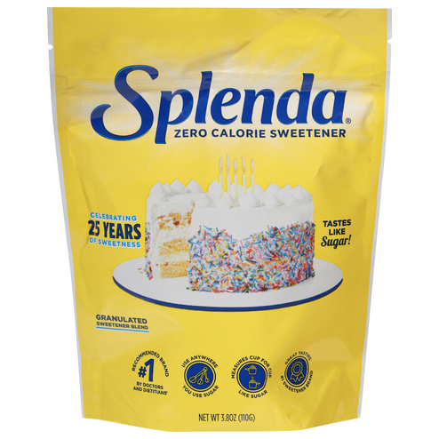 slide 1 of 1, Splenda Granulated, 3.8 oz
