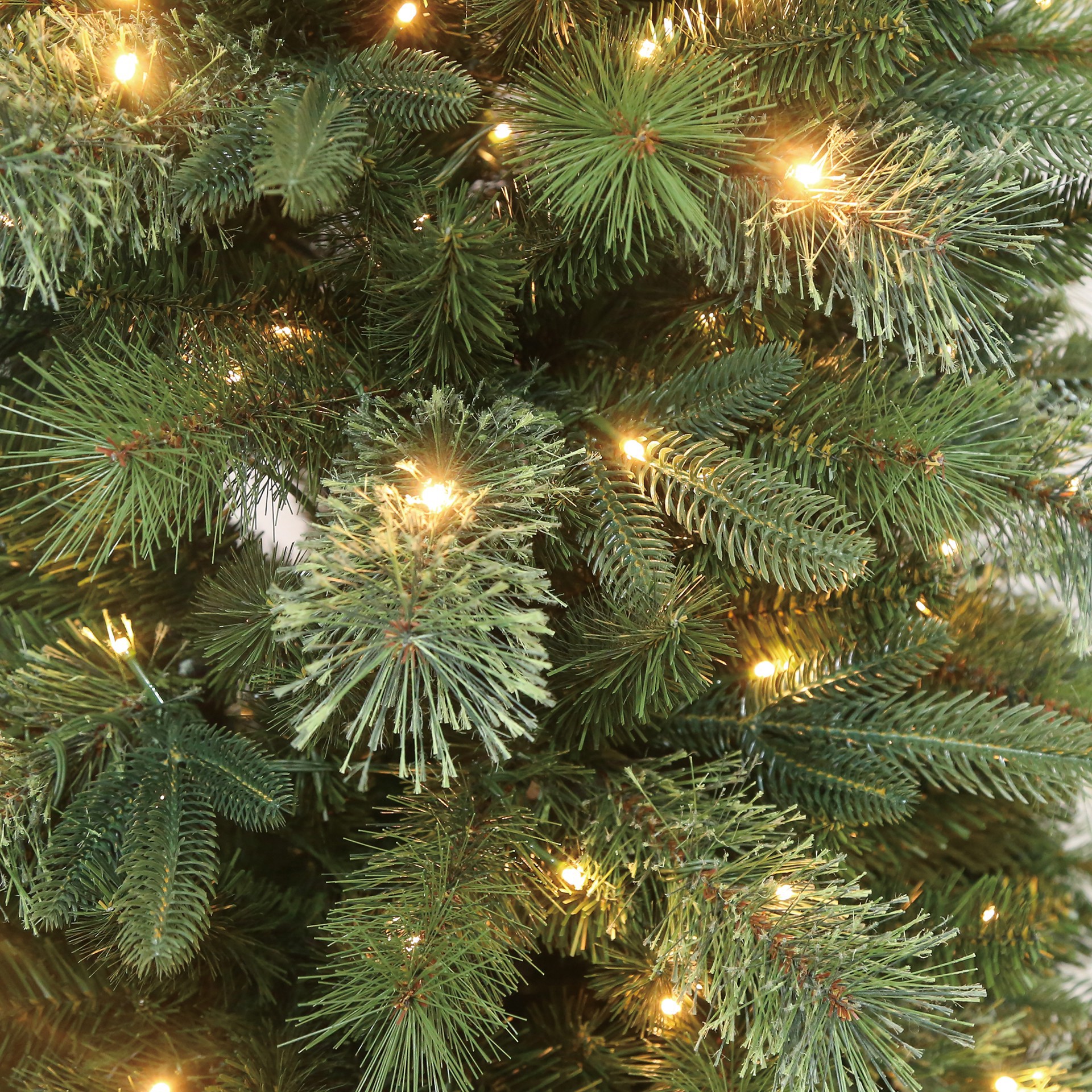 slide 6 of 6, 6ft. Pre-Lit Sierra Spruce Artificial Christmas Tree, Warm White Led Lights By Ashland, 6 ft