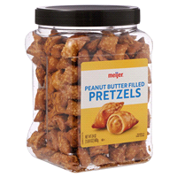 slide 15 of 17, Meijer Peanut Butter Filled Pretzels, 24 oz