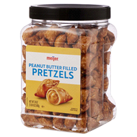 slide 2 of 17, Meijer Peanut Butter Filled Pretzels, 24 oz