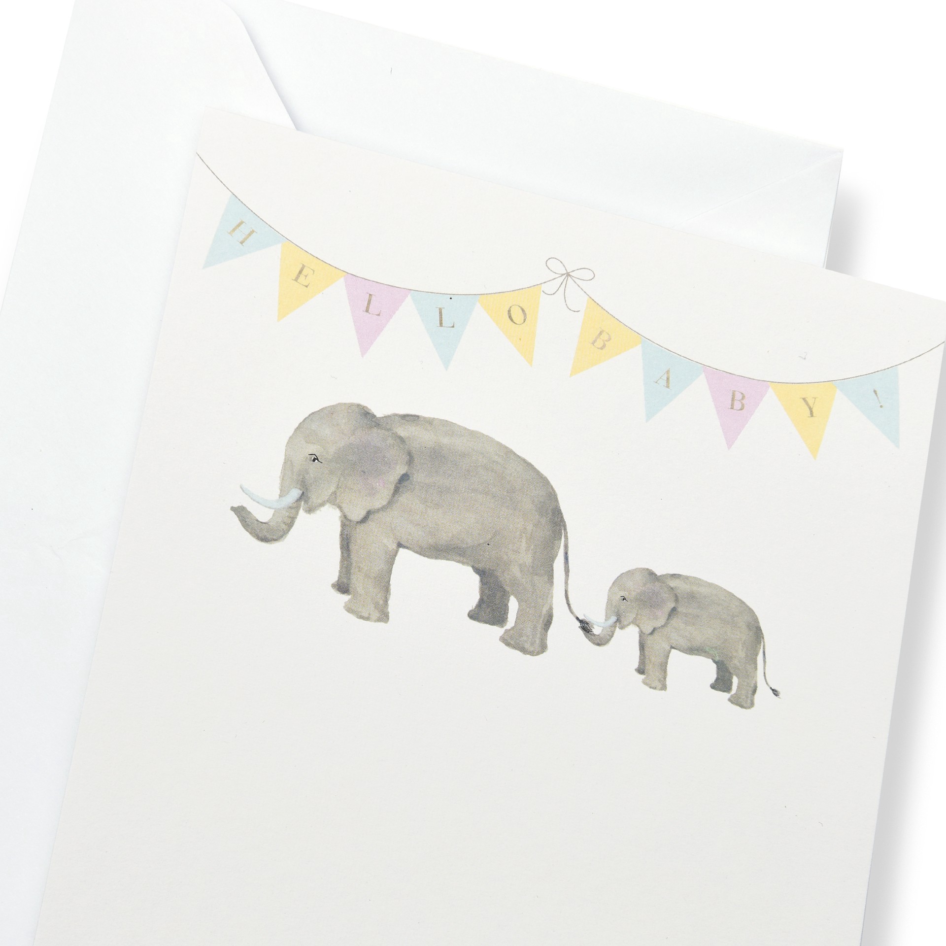 slide 4 of 5, Elephant Flat Cards & Envelopes By Recollections, 5" X 7", 5 in x 7 in